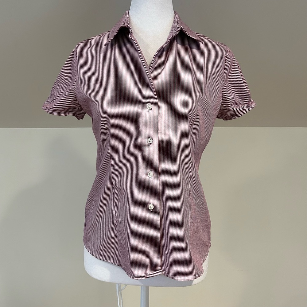 Apostrophe Purple Button Down Shirt